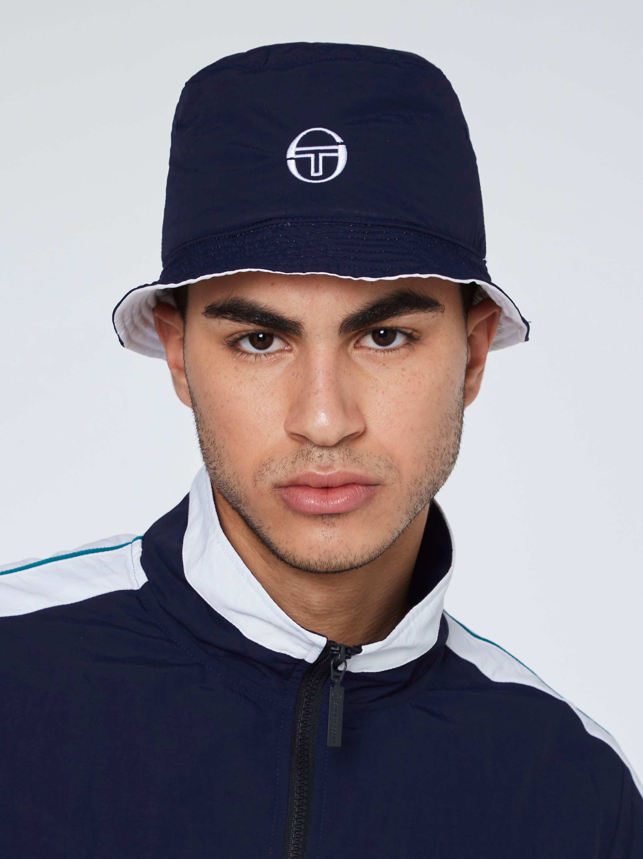 Sergio Tacchini Monte Carlo Reversible Bucket Hat S