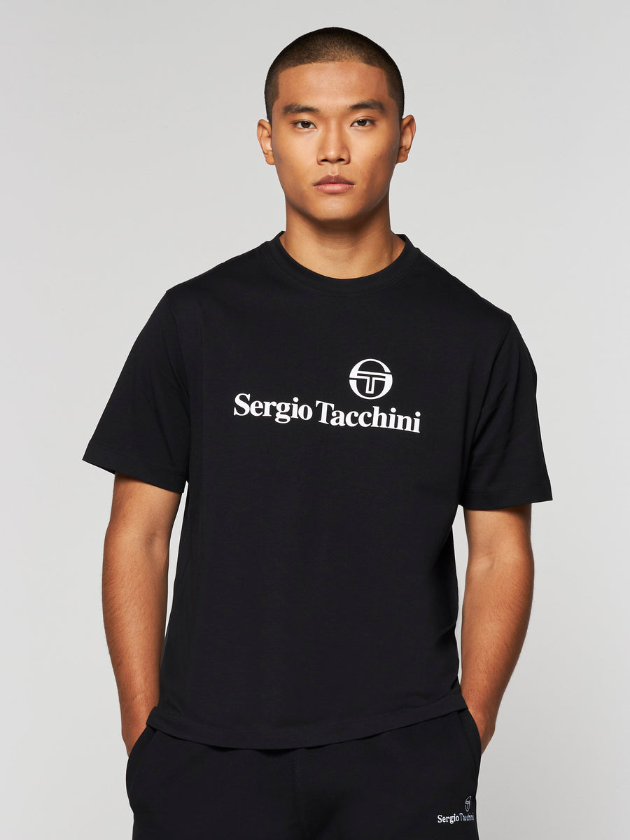 Heritage T-Shirt- Black Beauty – Sergio Tacchini