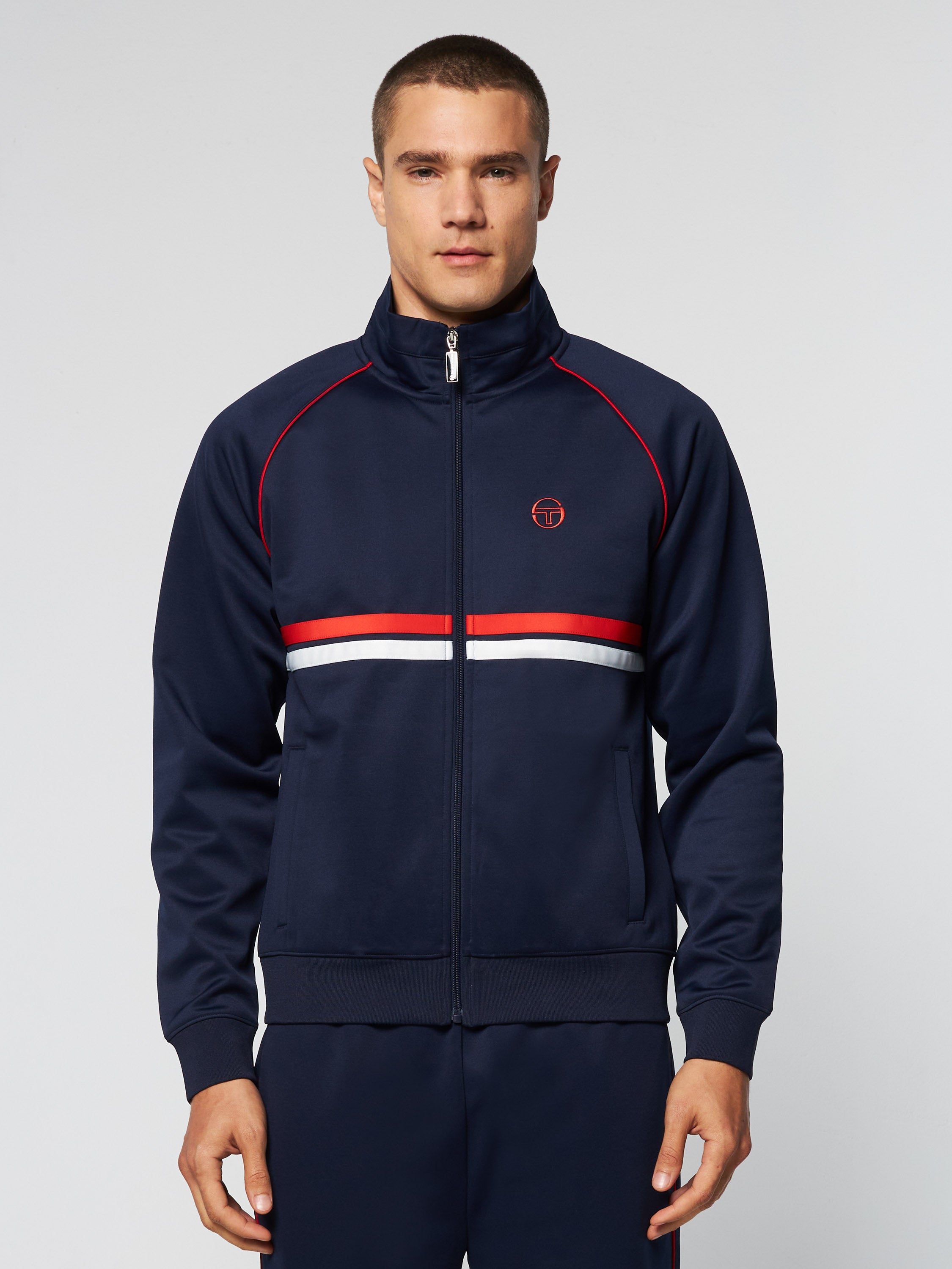 Dallas Track Jacket- Maritime Blue – Sergio Tacchini