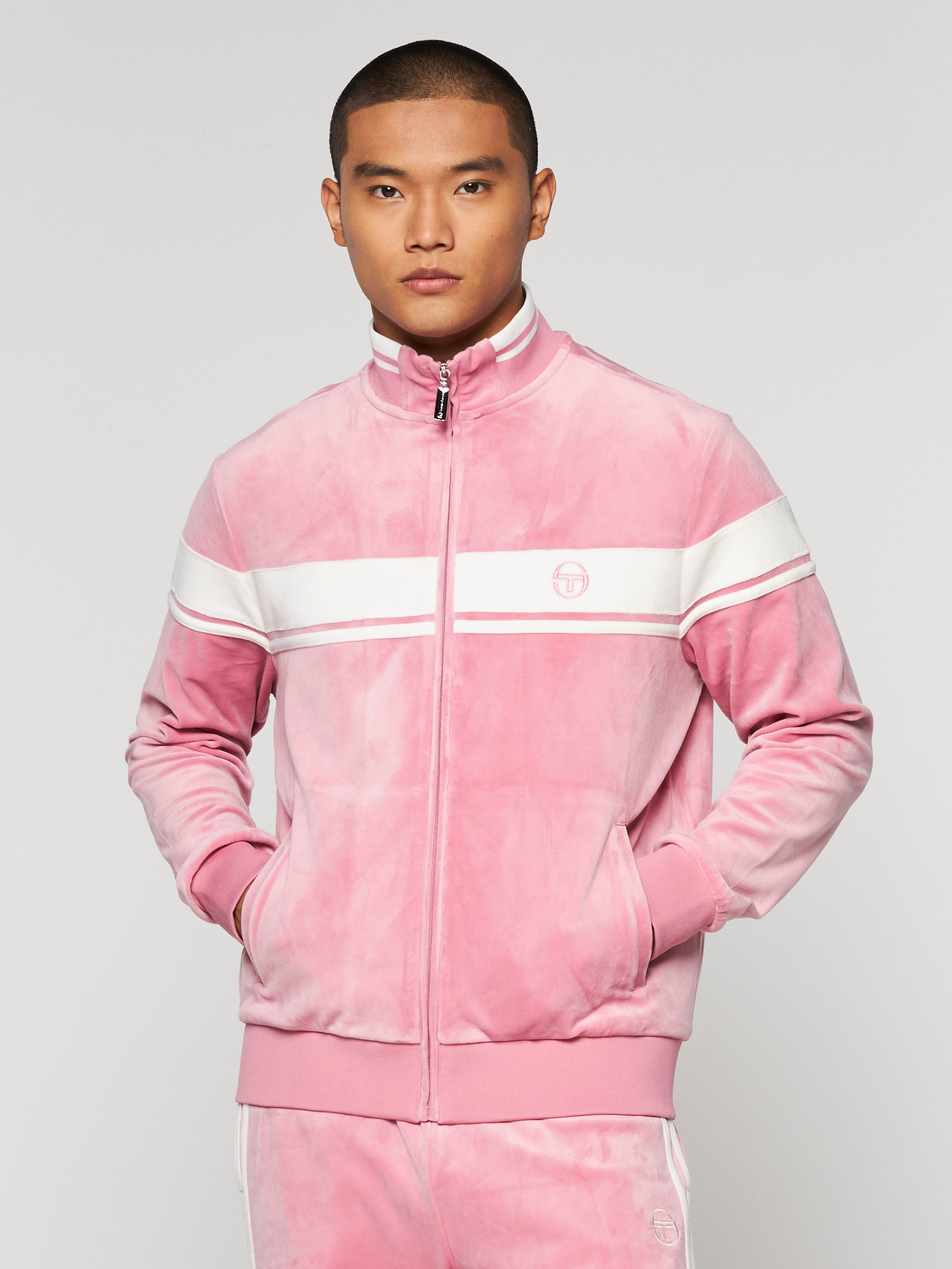 Damarindo Velour Track Jacket Polignac Sergio Tacchini