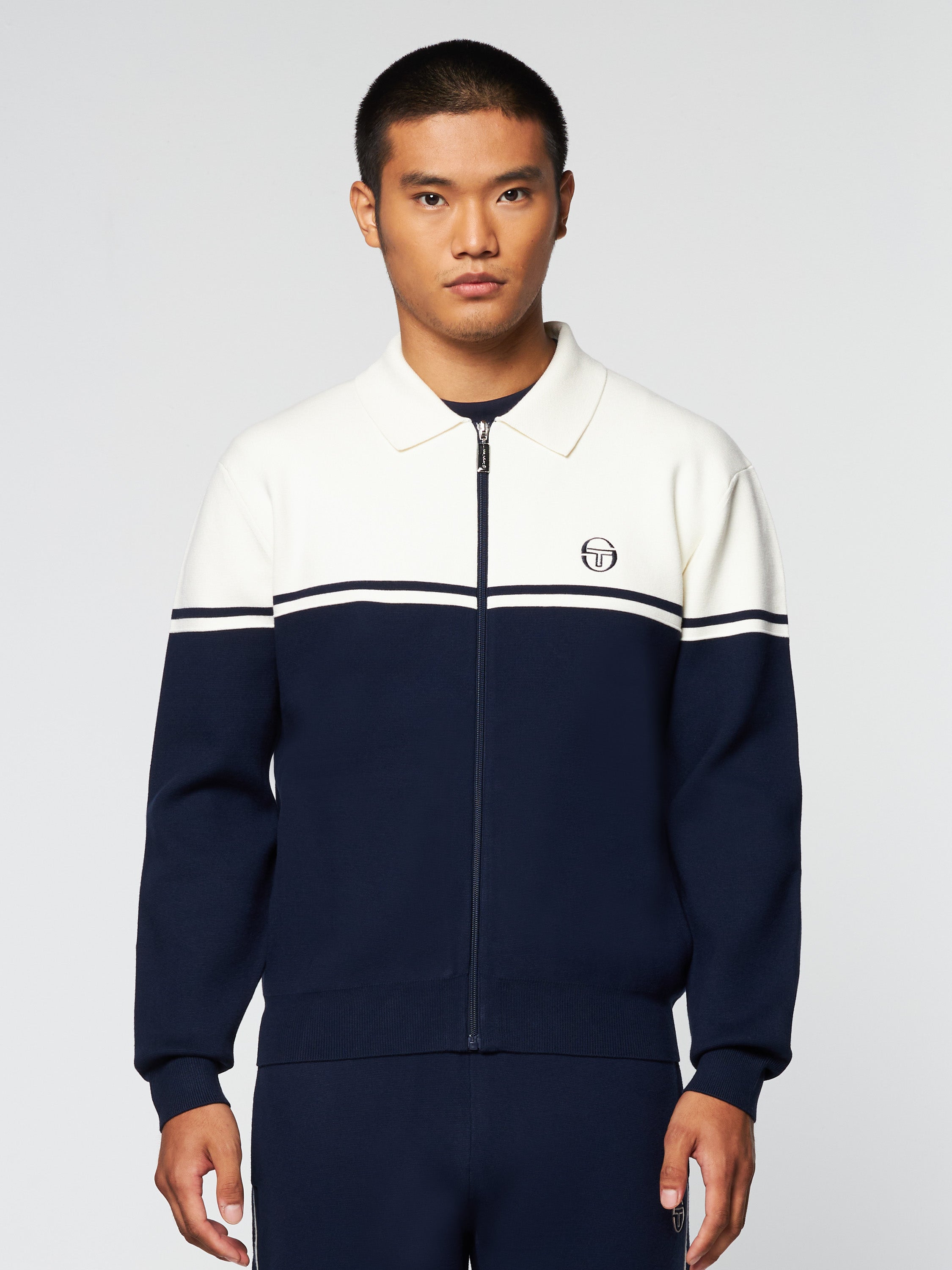 Nostra Track Jacket- Maritime Blue – Sergio Tacchini