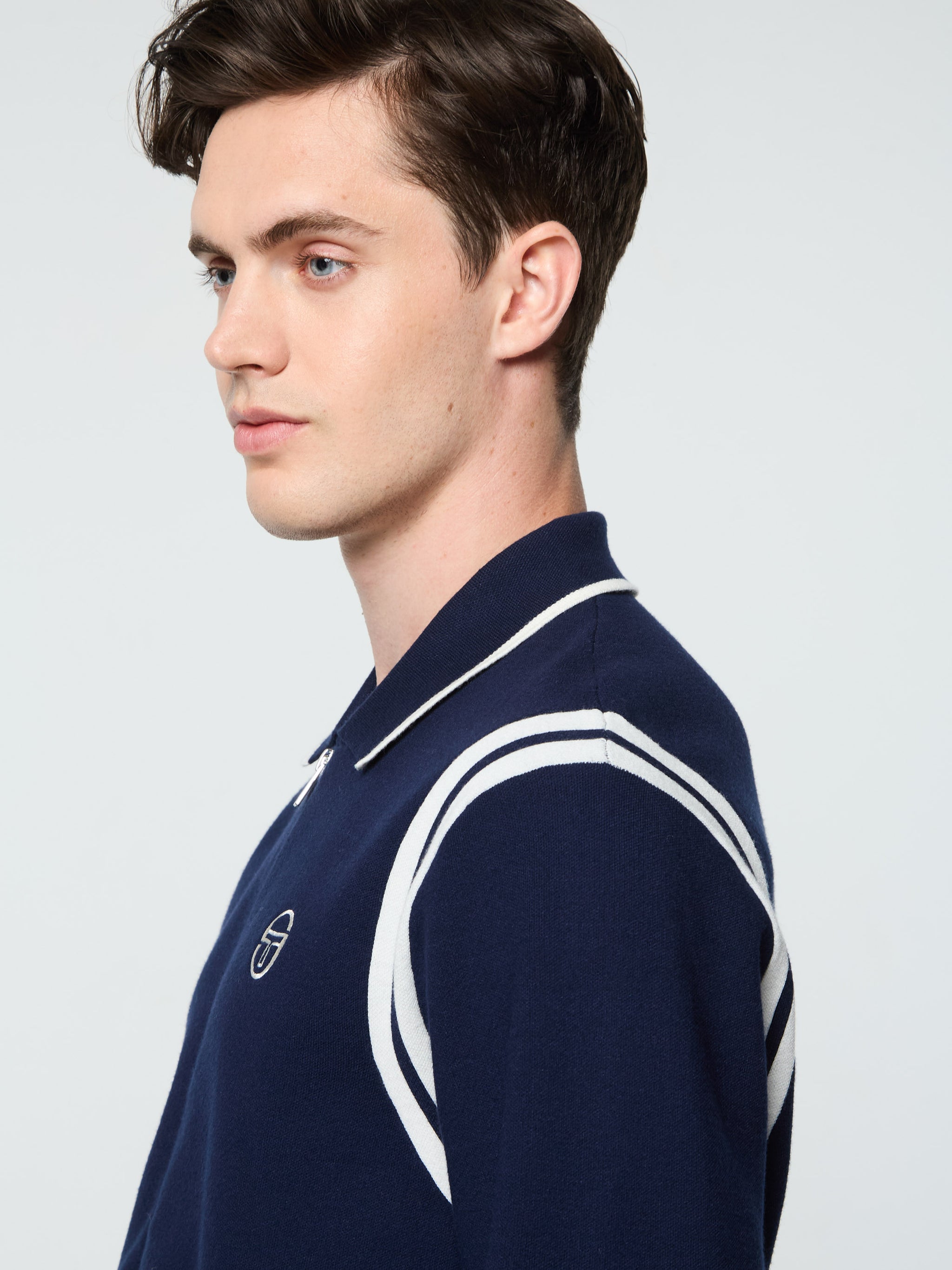 Palla Track Jacket- Maritime Blue – Sergio Tacchini