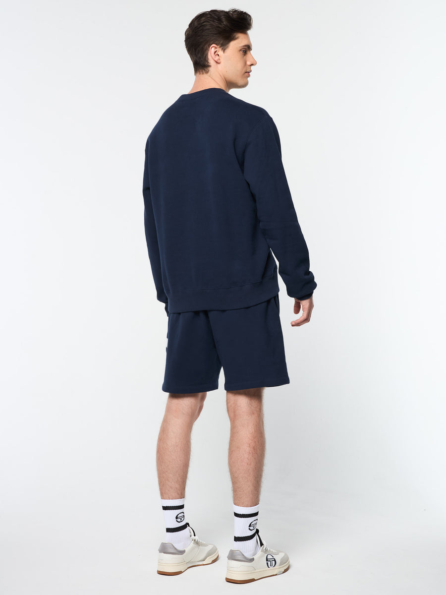 Varsita Crewneck- Maritime Blue