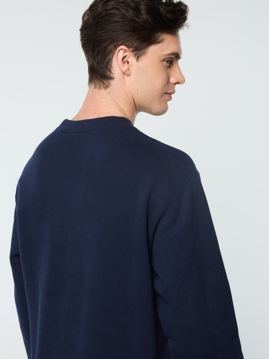 Varsita Crewneck- Maritime Blue