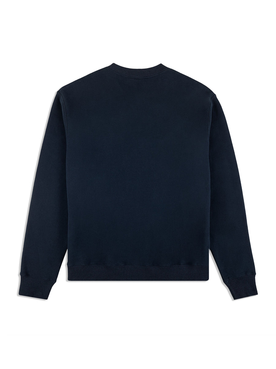 Varsita Crewneck- Maritime Blue