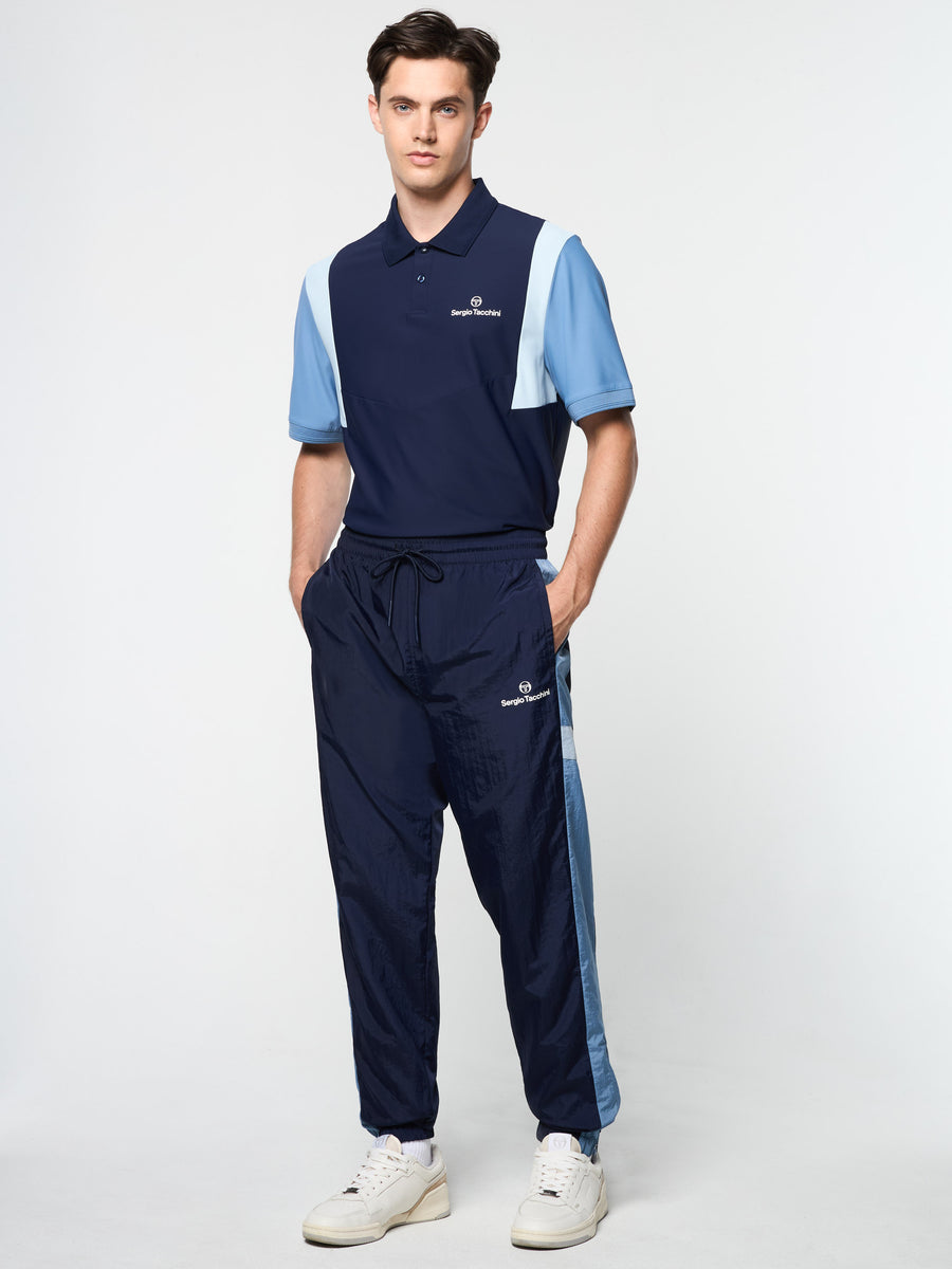 Angolo Track Pant- Maritime Blue