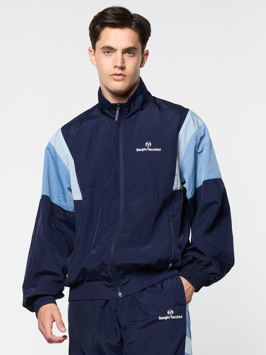 Angolo Track Jacket- Maritime Blue