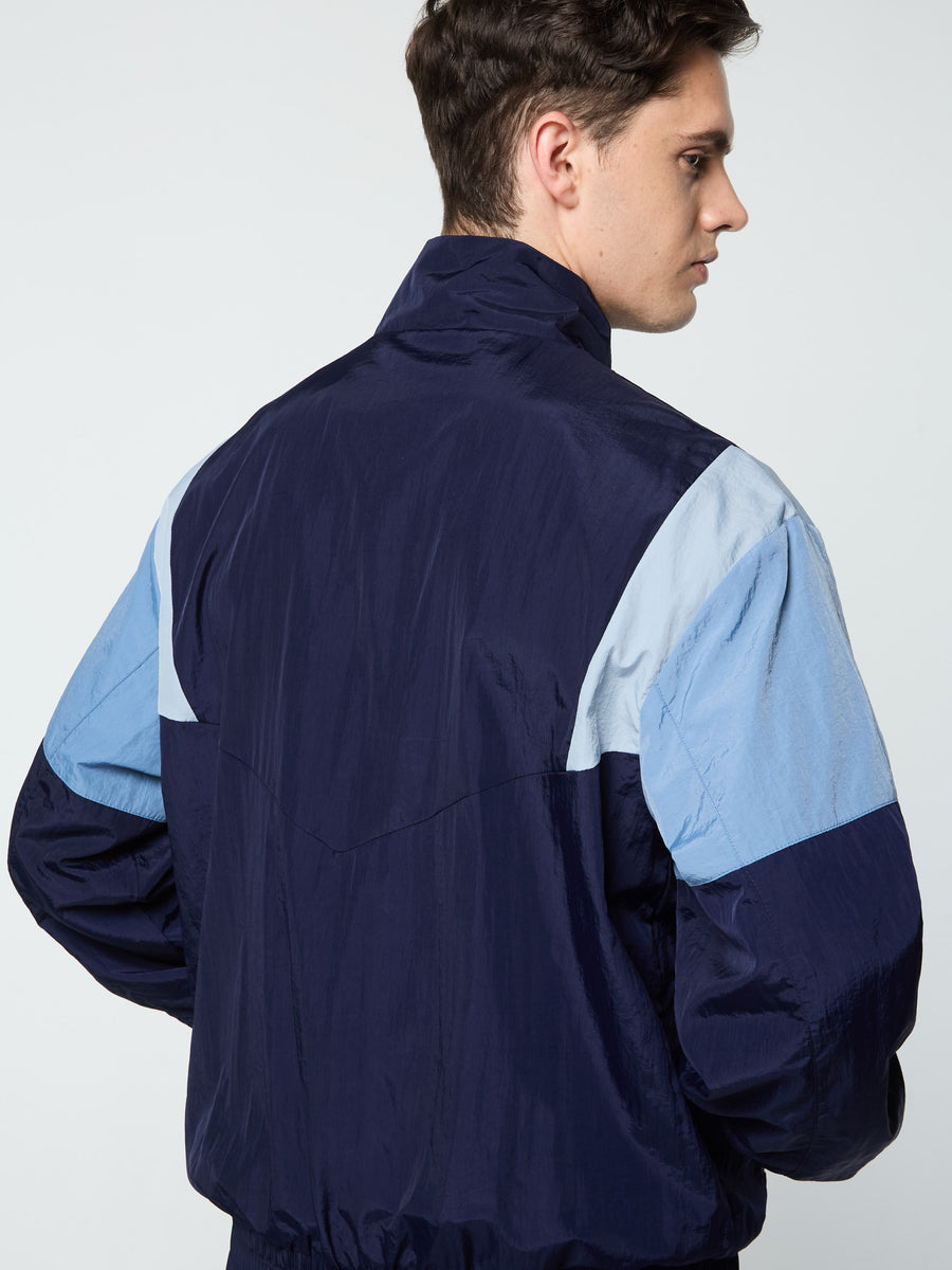 Angolo Track Jacket- Maritime Blue