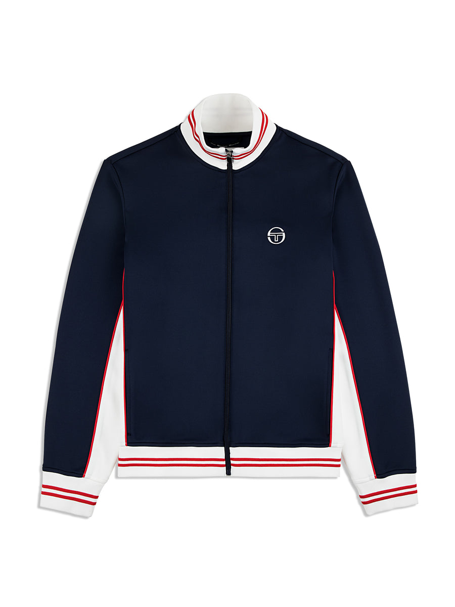 Melfi Diver Track Jacket- Maritime Blue