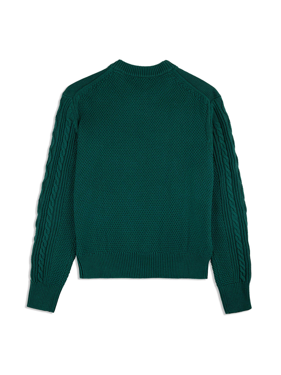 Giacomo Knit Sweater- Rainforest