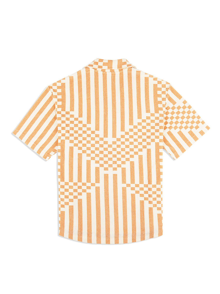 Piastrella Terry Cabana Shirt- Canyon Sunset