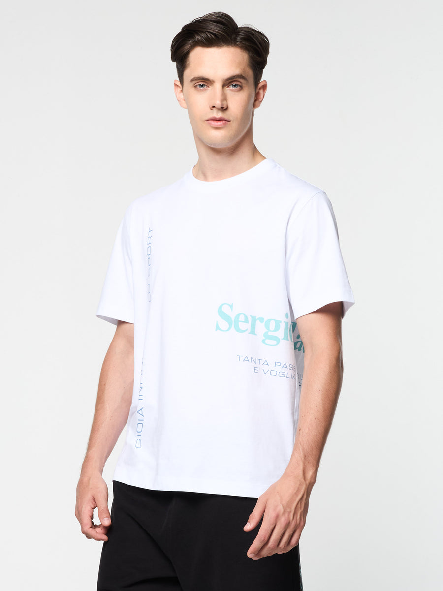 Bari Graphic T-Shirt- Brilliant White