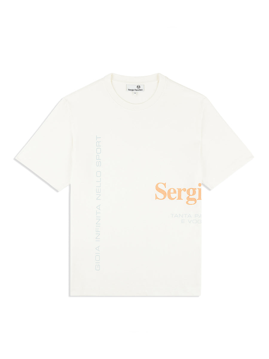 Bari Graphic T-Shirt- Gardenia