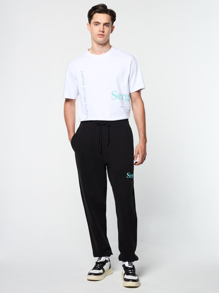 Bari Graphic Sweatpant- Black Beauty