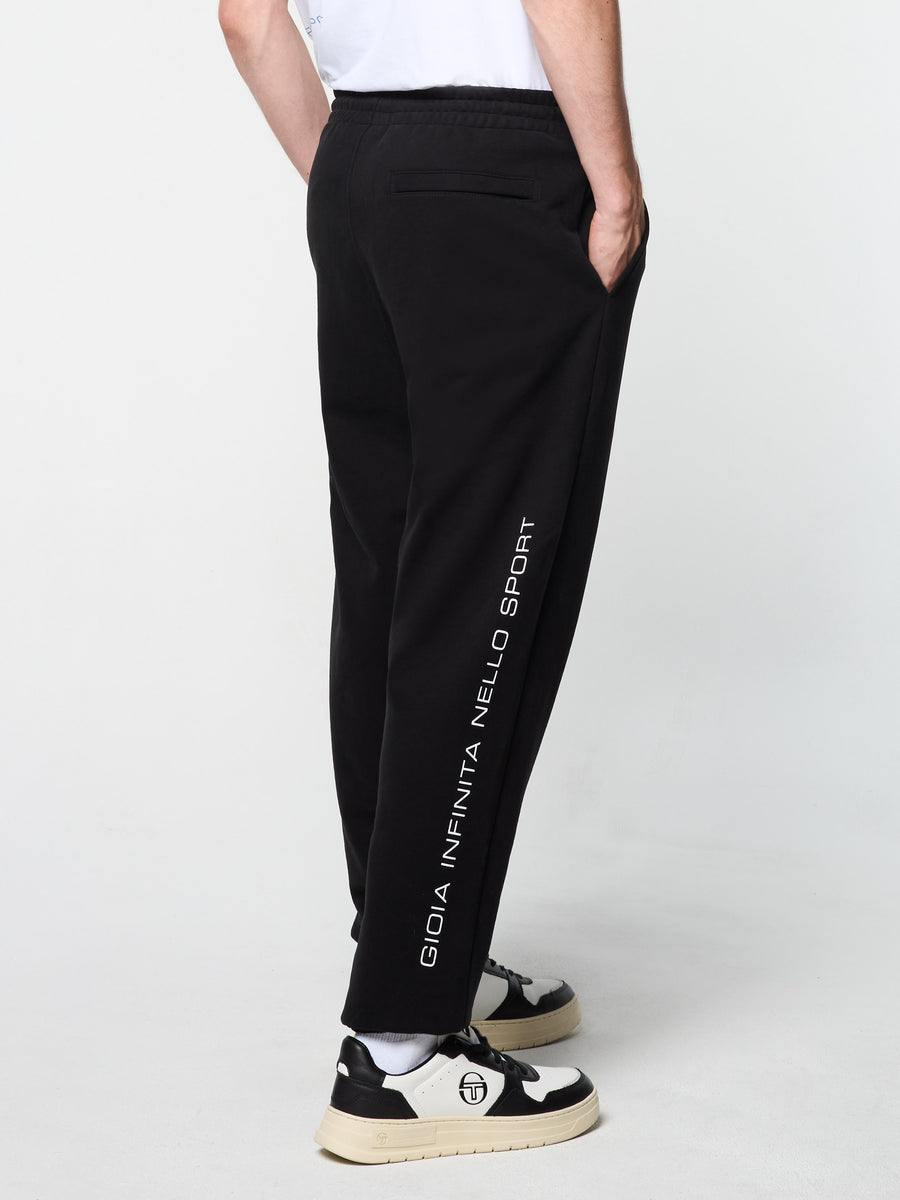 Bari Graphic Sweatpant- Black Beauty