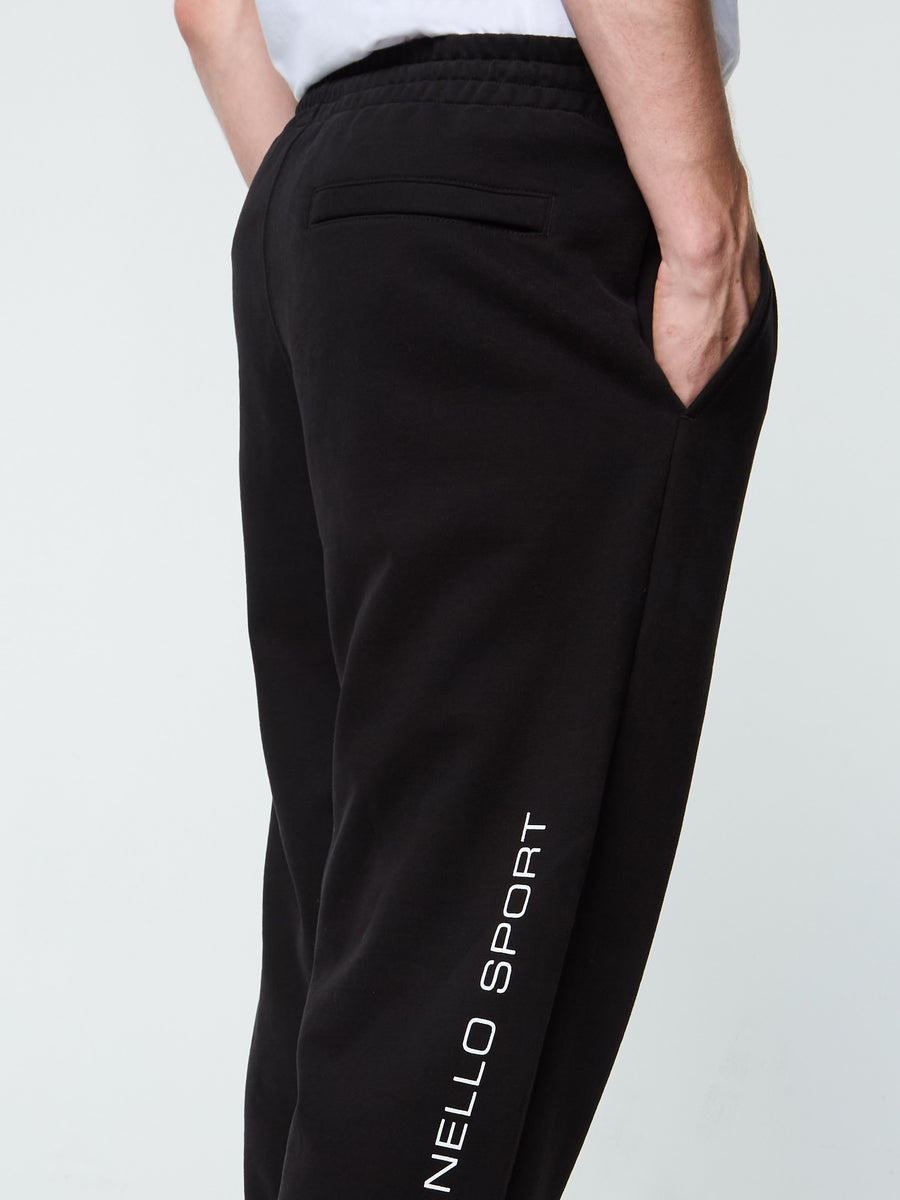 Bari Graphic Sweatpant- Black Beauty