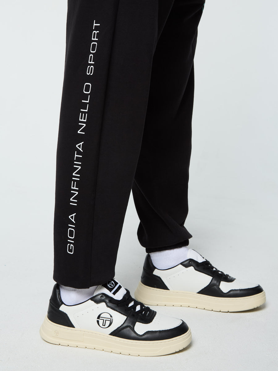 Bari Graphic Sweatpant- Black Beauty