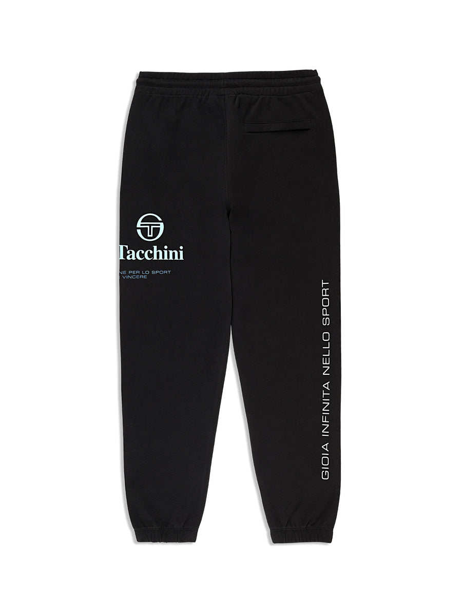 Bari Graphic Sweatpant- Black Beauty