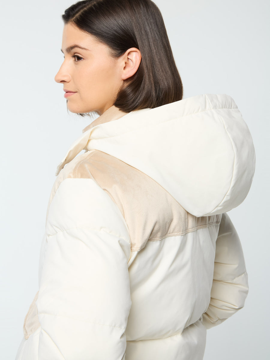 Lauria Puffer Jacket-Gardenia