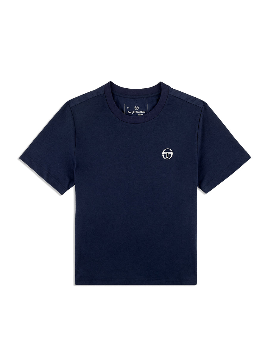 Ostia T-Shirt- Maritime Blue