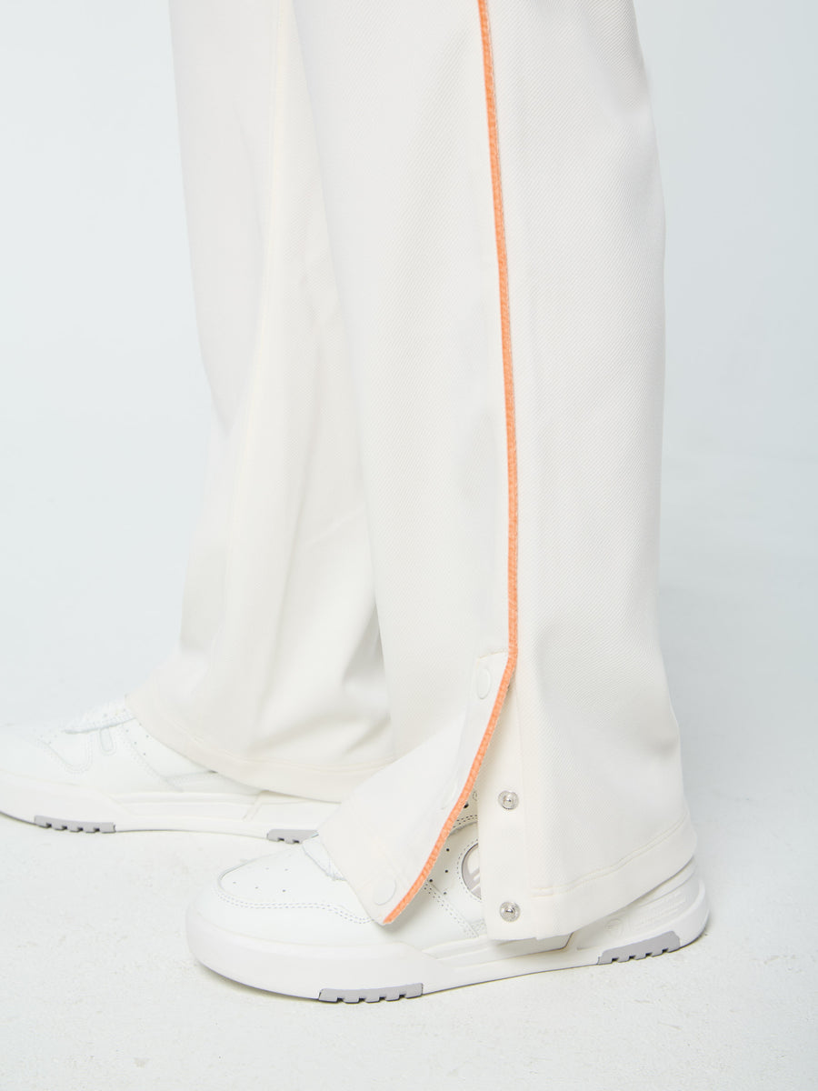 Pavia Twill Track Pant- Gardenia