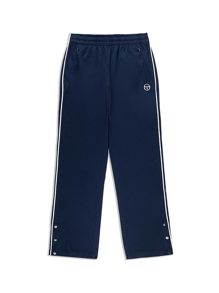 Pavia Twill Track Pant- Maritime Blue