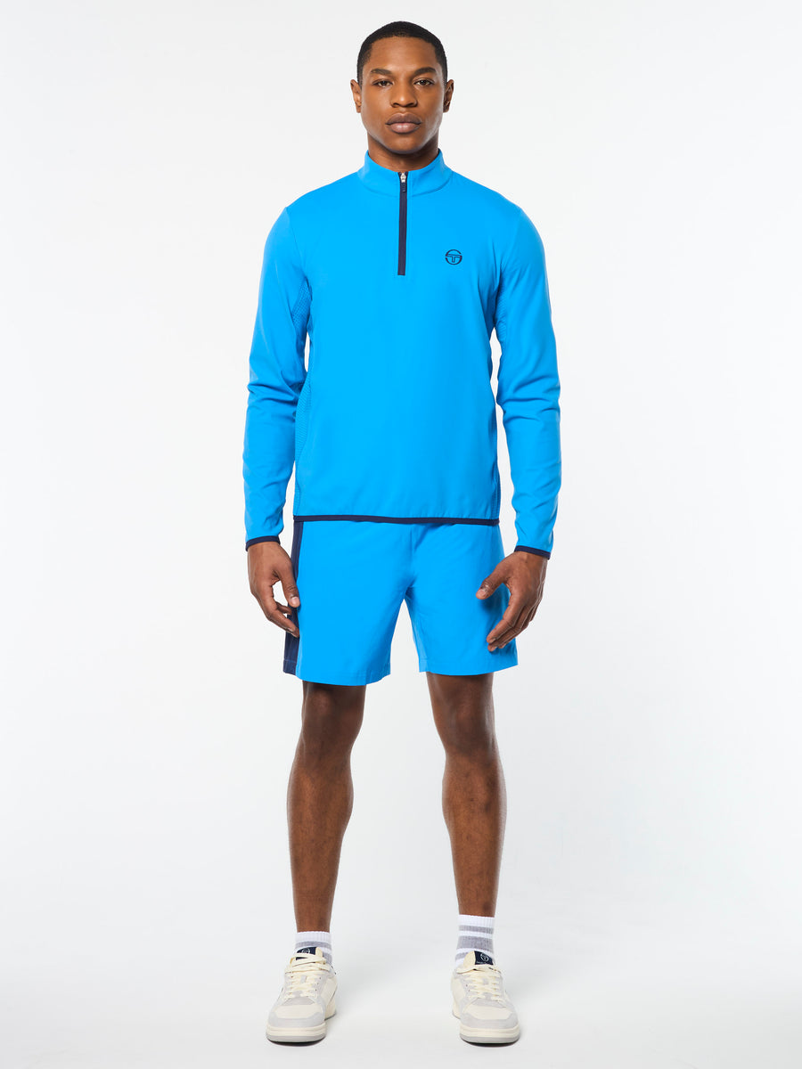 Elio 1/4 Zip Pullover- French Blue