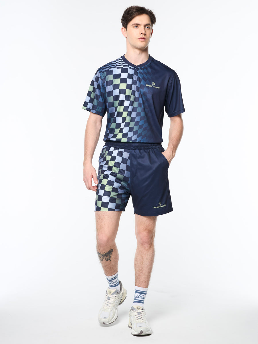 Luca Piqué Printed Short- Eclipse