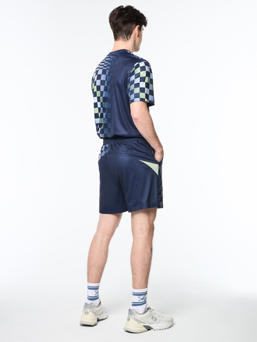Luca Piqué Printed Short- Eclipse