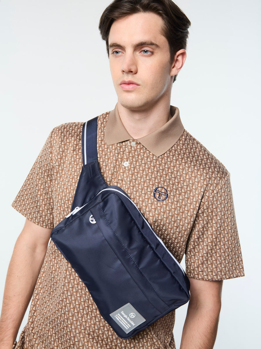 Paolo Knit Polo- Taupe Grey