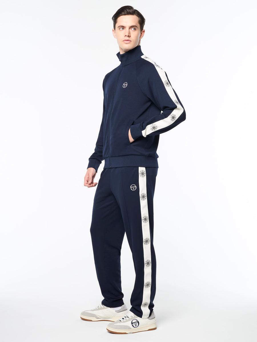 Bussola Track Jacket- Maritime Blue
