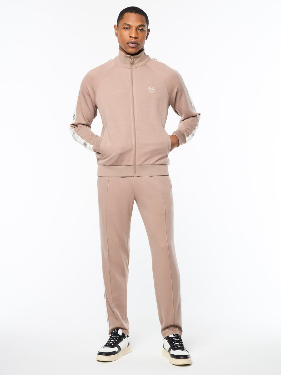 Bussola Track Jacket- Taupe Grey
