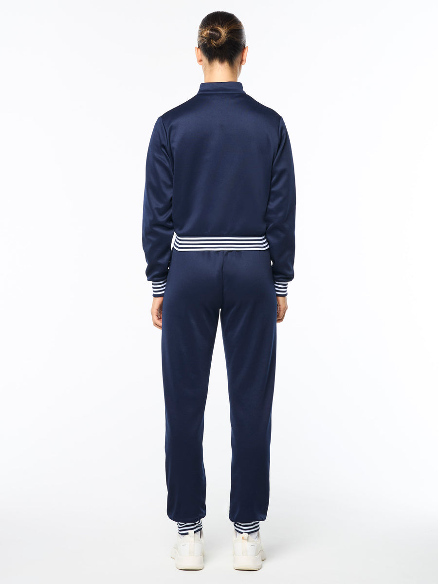 Sienna Track Jacket- Maritime Blue