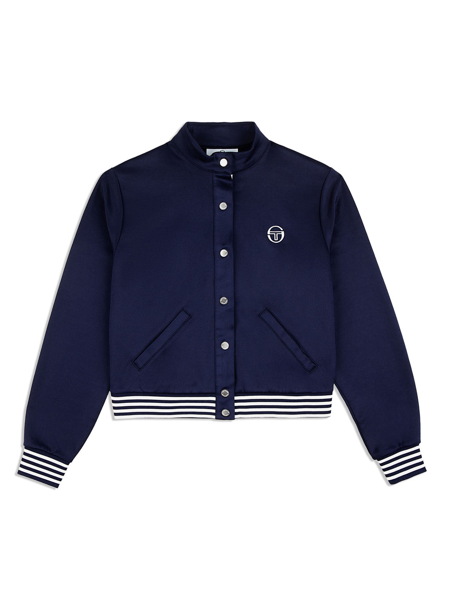 Sienna Track Jacket- Maritime Blue