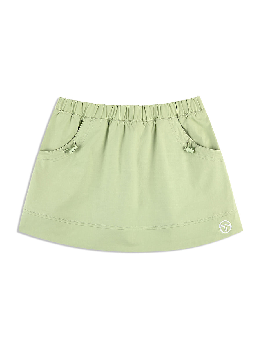 Aria Track Skirt- Reseda