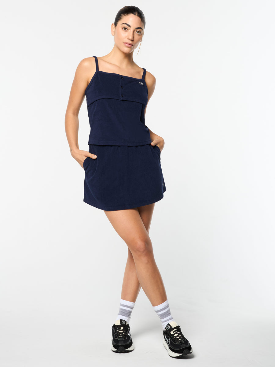 Edda Tank Top- Maritime Blue