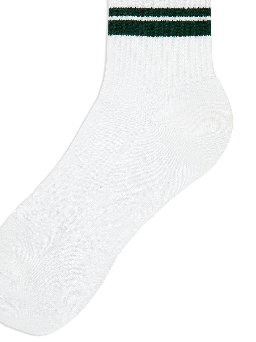 Clasico Script Logo Sock- Rainforest