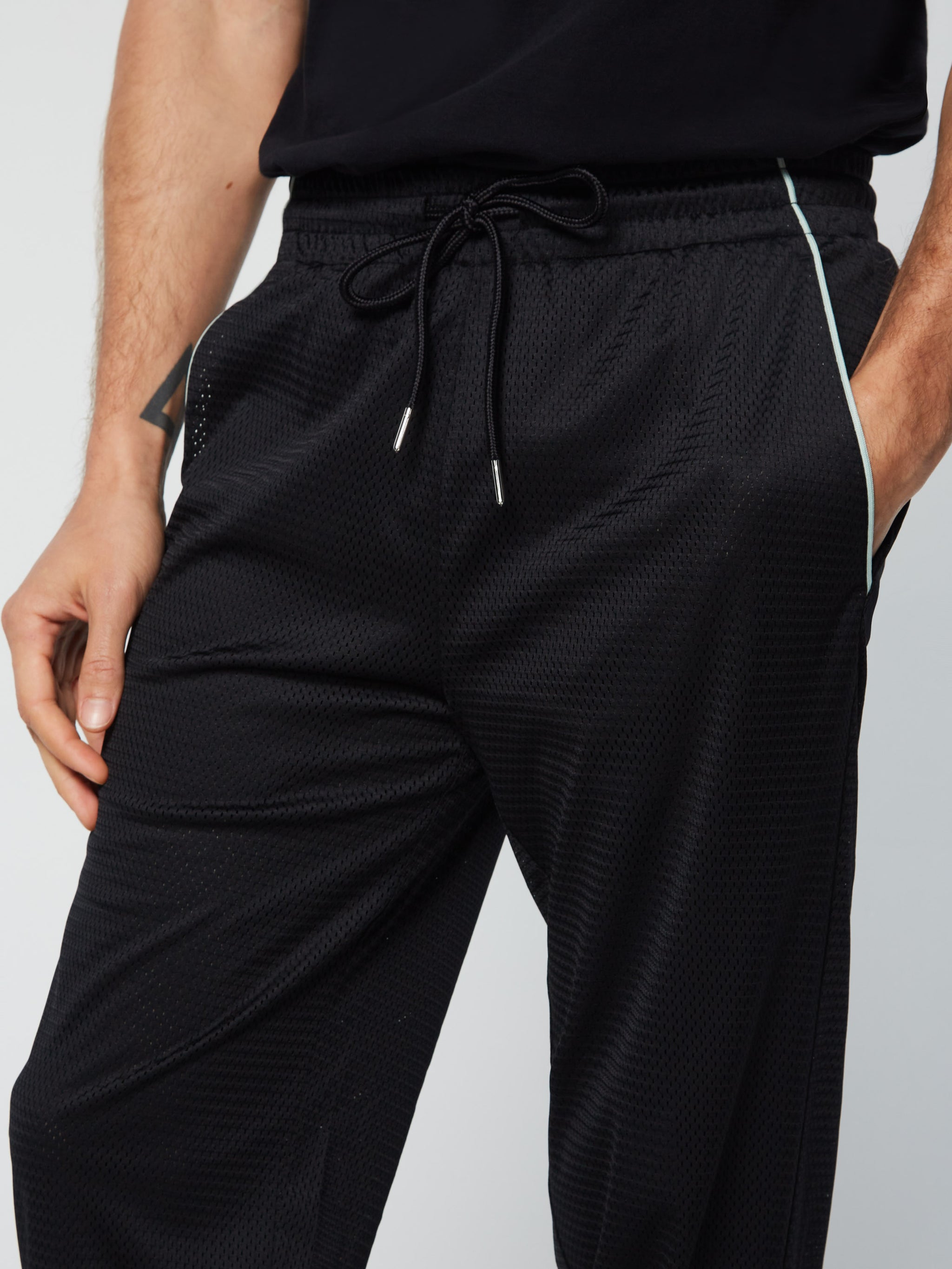 Spazio Dallas Track Pant- Black Beauty – Sergio Tacchini