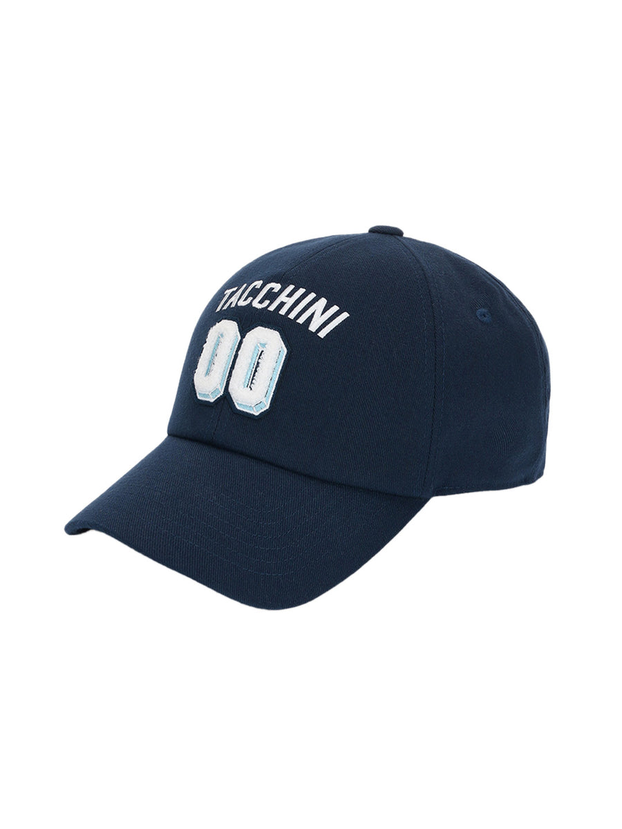 Fleece Embroidered Ball Cap-Navy