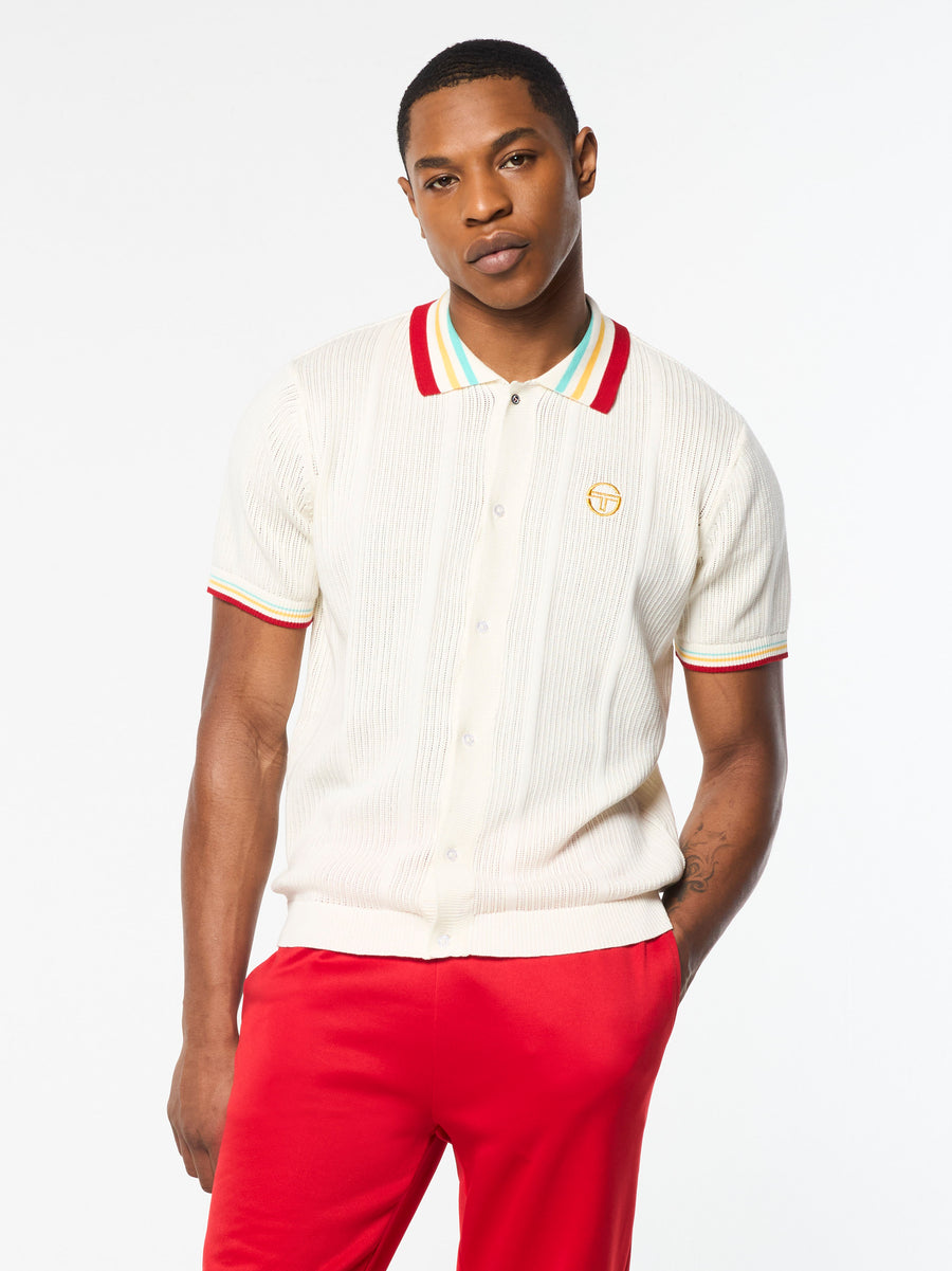 Slice Polo- Gardenia/ Gold