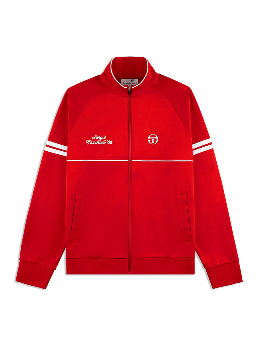 Orion Davis Track Jacket- Adrenaline Rush/ White