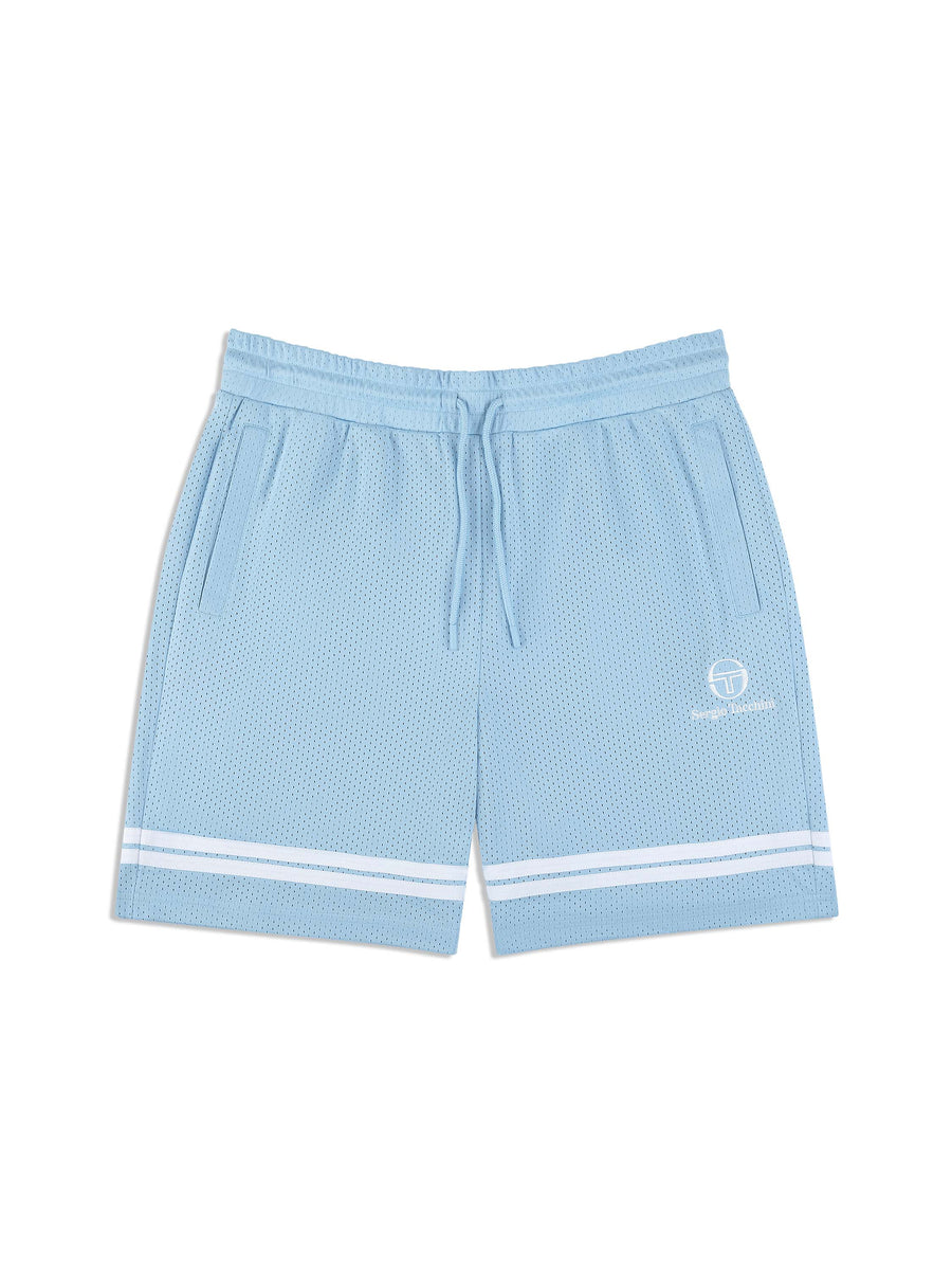 Ludovic Mesh Short- Dutch Canal/ White