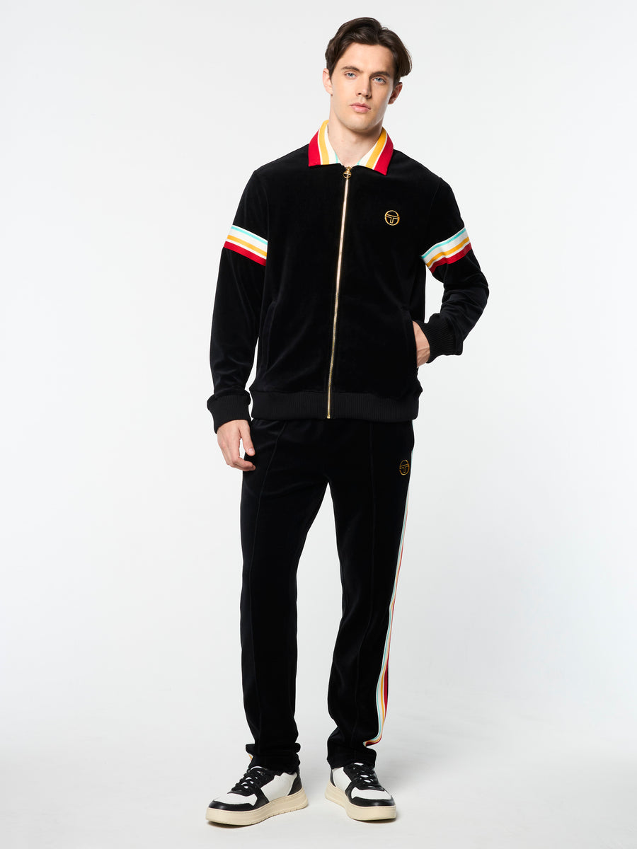 Slice Track Jacket- Black/ Black