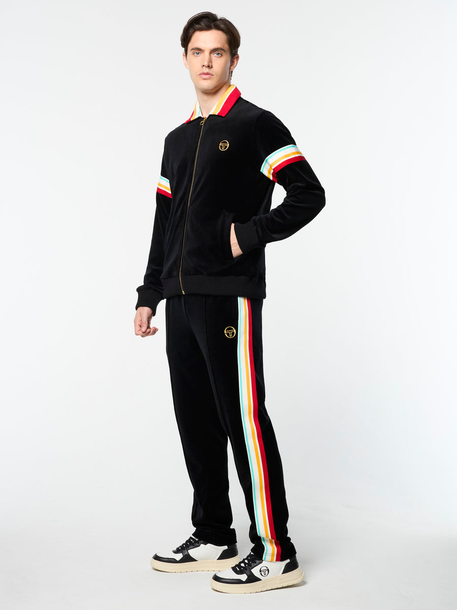 Slice Track Jacket- Black/ Black