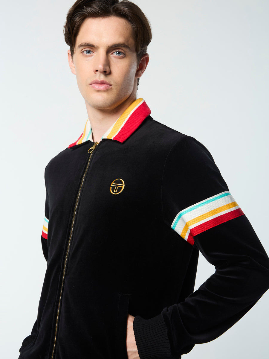 Slice Track Jacket- Black/ Black