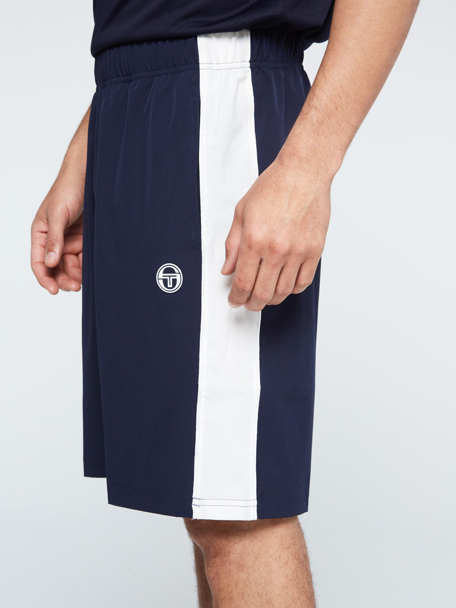 Tennis Young Line Pro Shorts - NIGHT SKY/BLANC DE BLANC