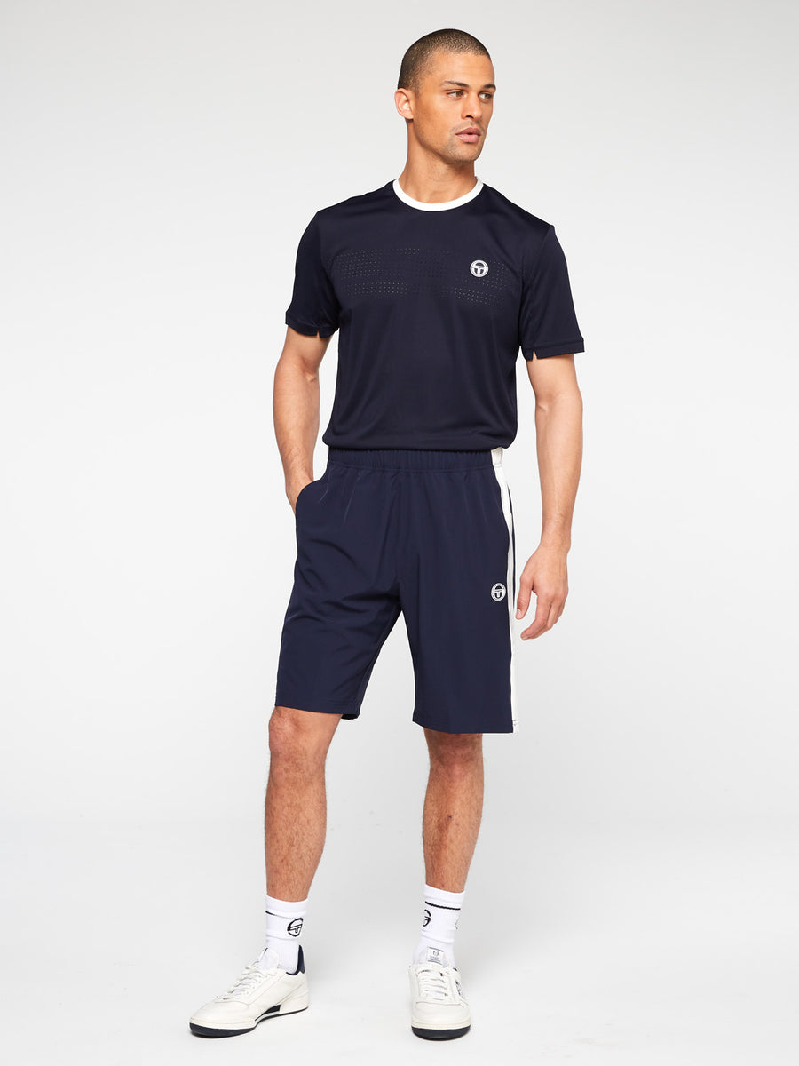 Tennis Young Line Pro Shorts - NIGHT SKY/BLANC DE BLANC