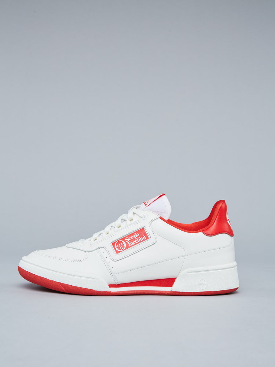 NEW YOUNG LINE SNEAKER - WHITE/RED