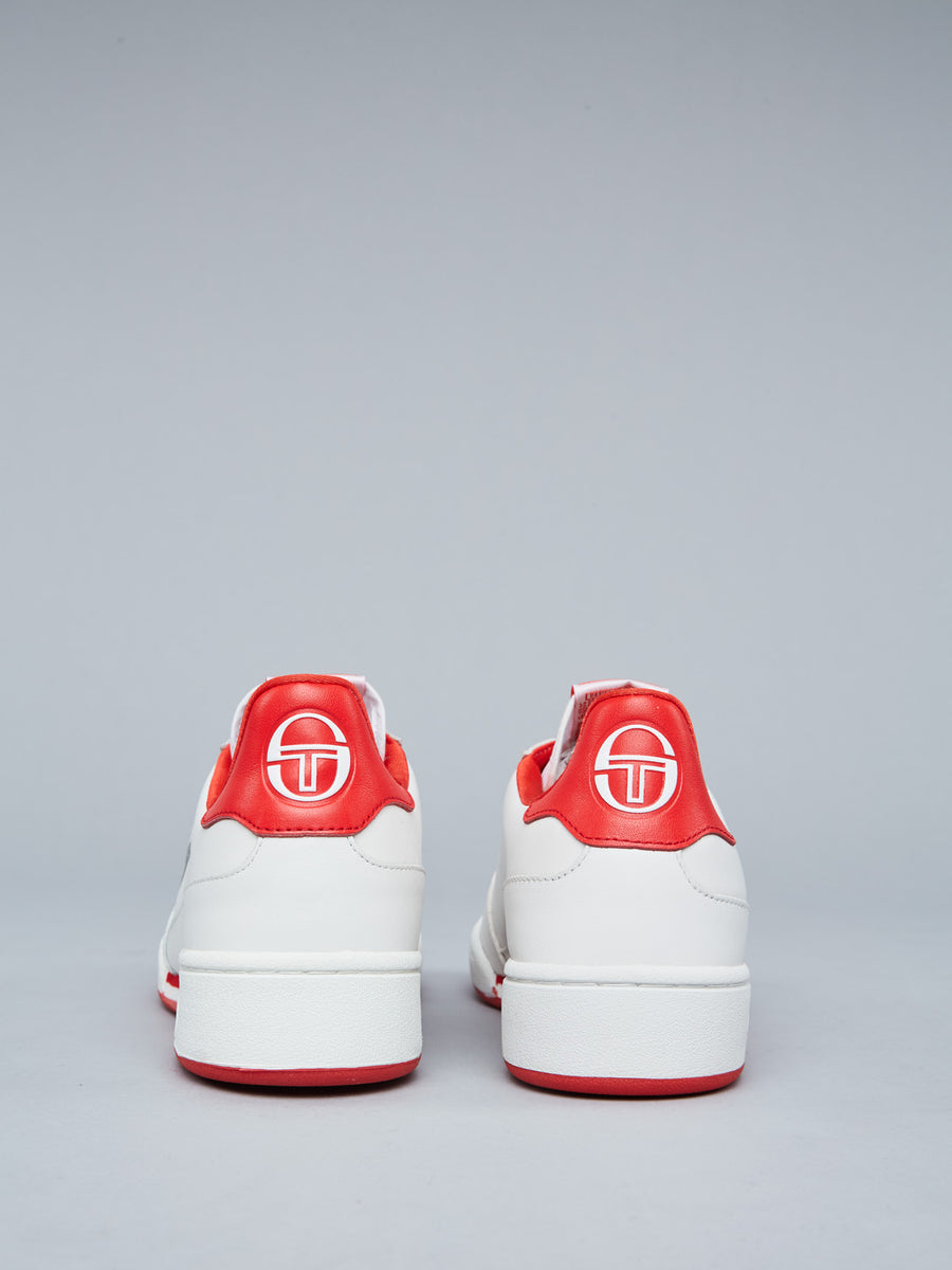 NEW YOUNG LINE SNEAKER - WHITE/RED