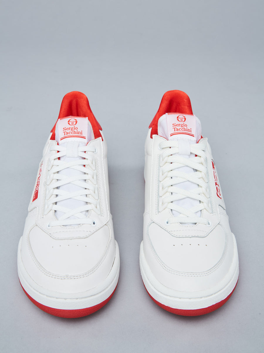 NEW YOUNG LINE SNEAKER - WHITE/RED